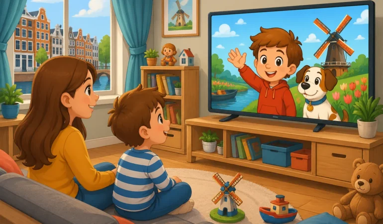 Cartoons and Shows That Help Kids Learn Dutch Naturally