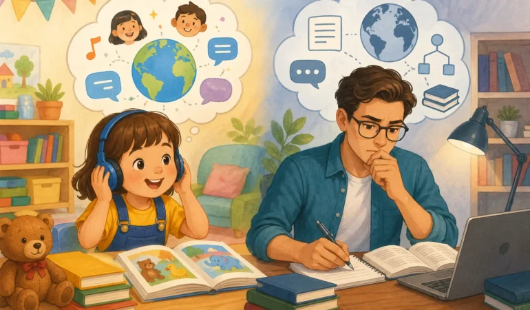 Why Kids Learn Languages Faster Than Adults (and How to Help Them)