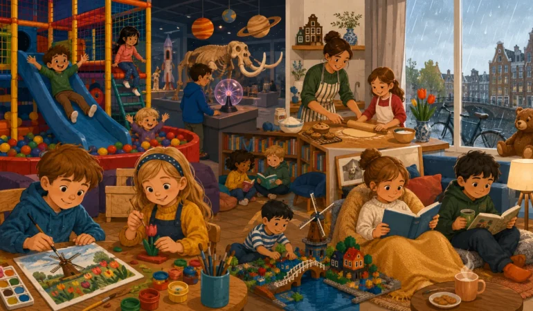Rainy Day Dutch Activities for Expat Kids: Fun Indoor Ideas to Keep Children Happy in the Netherlands