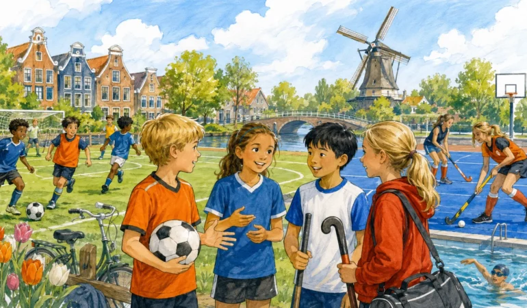 How Sports Help Expat Kids Learn Dutch Faster